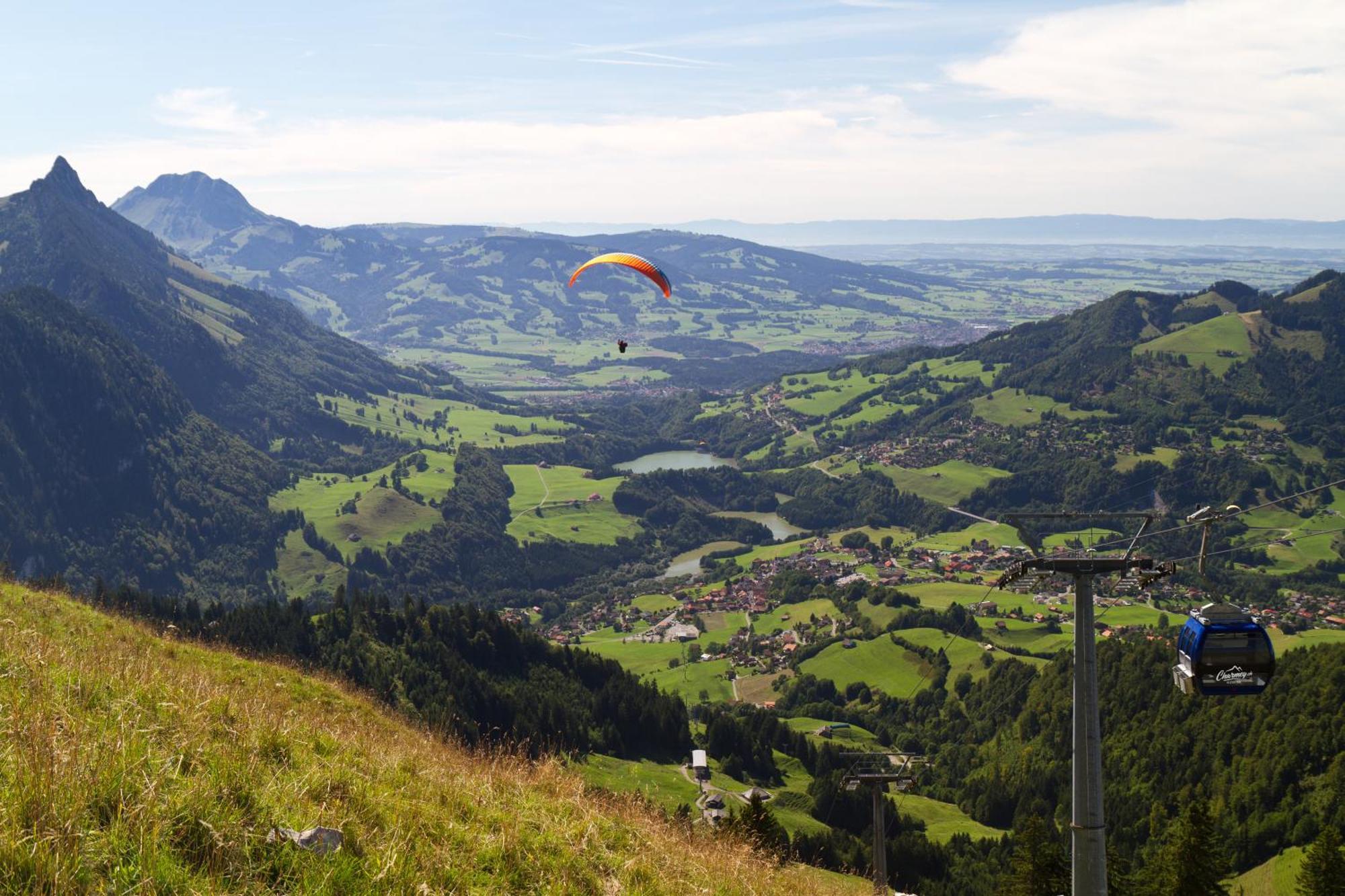 Residence Le Sapin & Bains De La Gruyere シャルメ エクステリア 写真